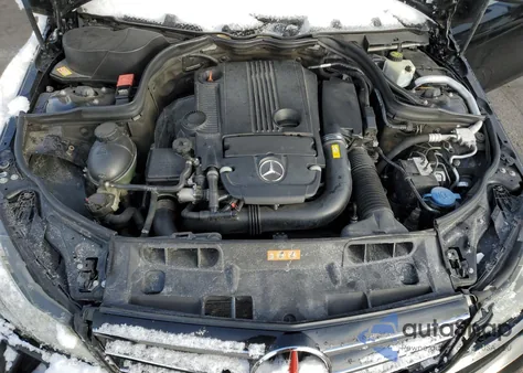 2013 Mercedes-Benz C 250 from USA, damaged, VIN WDDGJ4HB2DF949082